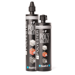 MORTIER CHIMIQUE POLYVALENT 300ml ATE  æ POLYESTER COULEUR BEIGE